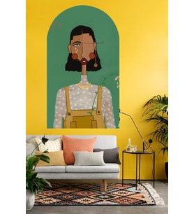 Velaris Boho Bohem Renkli Duvar Sticker