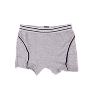 Tutku 133 Çocuk Licralı Boxer (6 lı) (Gri)