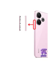 Xiaomi Redmi 13 Yan Ses Tuşu Plastik Düğme 2404ARN45A Uyumlu