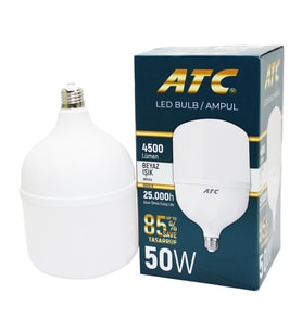 50W TORCH LED BULB AMPUL BEYAZ E27