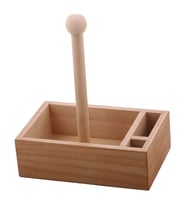 Ahşap Sos Kutusu - Büyük Boy 15x27 cm