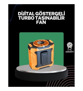 Mey İthalat® USB Şarjlı Kompakt El ve Boyun Fanı Çok Fonksiyonlu