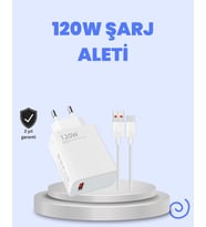 Northcity 120W Turbo Şarj Cihazı - Xiaomi Redmi & Samsung Uyumlu Hızlı Şarj Adaptörü