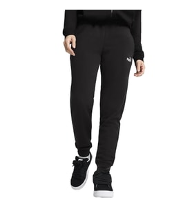 Puma Ess No. 1 Logo Kadın Siyah Günlük Stil Eşofman Altı 68245001
