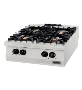 Öztiryakiler Set Üstü Gazlı Ocak, Dörtlü, 32kw, 80x90x30 Cm, Osog 8090