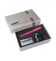LAMY 13PDS SAFARİ DOLMA KALEM SETİ M UÇ PEMBE