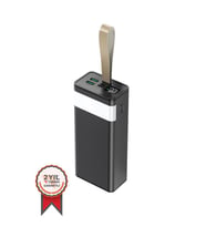 Torima TRM-1033 22.5W Hızlı Şarj Özellikli Dijital Şarj Göstergeli 30.000 Mah Powerbank Siyah