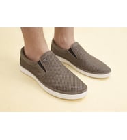 Trendyshose 2961 Tam Anatomic Deri Yazlık Garantılı Erkek Ayakkabı (Bej)