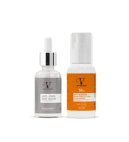 VİTANOVA Leke Karşıtı Günlük Cilt Bakım Seti; Leke Karşıtı Serum + Güneş Kremi