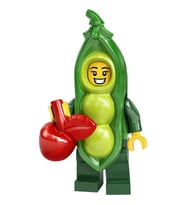 LEGO Minifigures 71027 Series 20: 3.Pea Pod Costume Girl