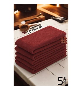 TransForMacion Mikrofiber Havlu Seti 50x90cm BORDO 720727
