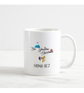 Büro Yönetimi Öğretmeni Kupa Bardak (2. Tasarım) (Beyaz)