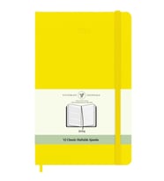 VICTORIA'S JOURNALS 9159 13x21cm ESNEK KAPAK LASTİKLİ CEPLİ CLASSIC  HAFTALIK AJANDA - SARI