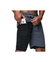 Mooly Unisex Deniz, Koşu & Antrenman Sporcu Şortu - ANTRASİT MLY-SS-2022