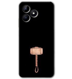 Realme C53 Kılıf HD Desen Baskılı Kılıf - Thor Çekiç