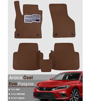 Honda Civic FE (2022-2025) Uyumlu EVA Paspas Tam Set – Birebir Uyum,Araca Özel Tasarım,Kolay Montaj