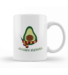Avocado Kedavra Harry Potter 02 Kupa Bardak Porselen