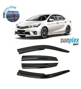 TOYOTA COROLLA 2019-2023 İçin Cam Rüzgarlığı 4 Parça 1.SINIF
