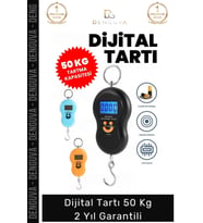 #BagajTartısı Elektronik Dijital El Kantarı Hassas Terazi Portatif Seyahat Tipi Askılı Bagaj Tartısı