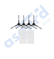 VİOMİ V5 – V5 PRO – ALPHA 2 PRO Uyumlu 4 Yan Fırça 2 Filtre PKT-iasgf0001025