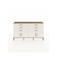 Arges Konsol 2 Raflı 6 Çekmeceli 4 Kapaklı 176x30x99 Çam-Aytaşı