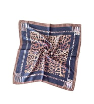 Saten Bandana Saten Fular Saten Çanta Aksesuarı Özel Desen Bandana 45X50 Cm