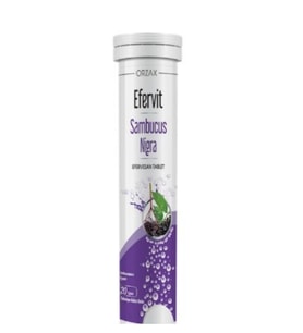 Efervit Sambucus Nigra 20 Efervesan Tablet