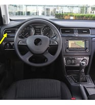 Skoda Superb 2 2014-2015 Ön Konsol Sol Klima Izgarası 3T0819701
