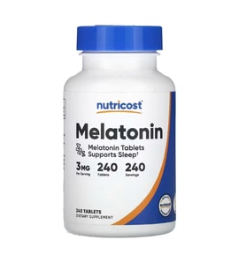 Nutricost, Mela/tonin, 3 mg, 240 Tablets.33.
