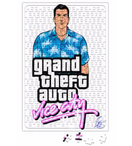 Grand Theft Auto Gta Vice City Puzzle 240 Parça Yapboz
