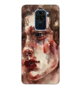 Xiaomi Redmi NOTE 9 Uyumlu Aesthetic Tasarımlı Şeffaf Telefon Kılıfı