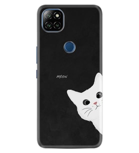Casper Via E30 Kılıf Resimli Desenli Silikon Platinium Series Çılgın Kedi 1895
