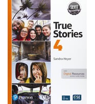 True Stories 4 With Digital Resources