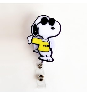 Kazaklı Snoopy Temalı Yoyo Yaka Kartlıgı
