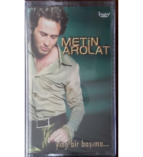 (Plak Değildir KASET tir) Metin Arolat Yine Bir Başıma Açılmamış Jelatininde Kaset