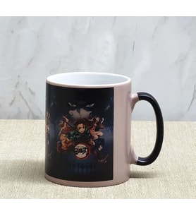 Porselen Renk Değiştiren Demon Slayer Kupa Bardak Aalk380