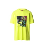 The North Face M Graphic T-Shirt Erkek Günlük Tişört NF0A823Y8NT1 Yeşil