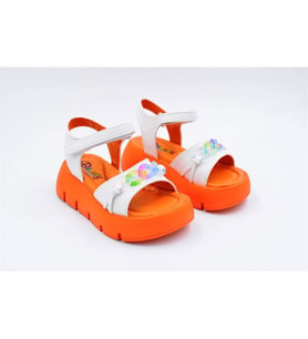 Prego (Mini Angel) Poli Hafif Cırtlı Çocuk Sandalet BEYAZ