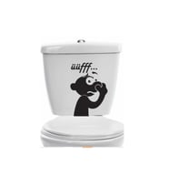 Avery Dennison Komik Uff Koku Dekoratif Klozet Banyo Sticker