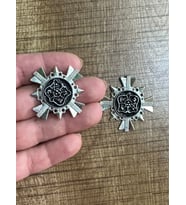 4X4 CM ÇELİK APOET ARMA CEKET OMUZ APOLET HOBİ AKSESUARI
