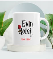 Evin Reisi Kupa Bardak Beyaz