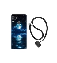 X400 Kılıf Ipli Boyun Askılı Desenli Silikon Night Moon 1133