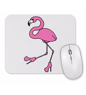 Komik Flamingo Mouse Pad