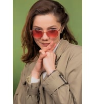 Unisex Pink Güneş Gözlüğü