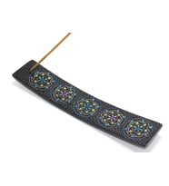 Obsidian Taşı Kayık Tütsülük Ksk2223