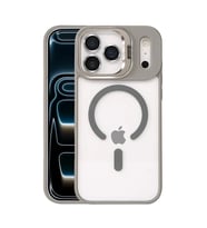 Joko Apple iPhone 17 Pro Remim Lensli Magsafe Standlı Kapak - Titan Gri