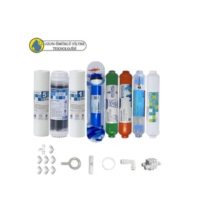 Purefer Açık kasa Çif sedimentli Sertifikalı 8li Filmtec Dupon mebran  mineral +alkalili+detox