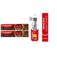 Colgate Optic White Kahve Çay Tütün Kullanıcıları Diş Macun125ml+mikro Charcoal Hassas Yumuşak Fırçası 2+2li
