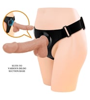 Hızlı Express Yeni Nesil Mıknatıslı Realistik Strapon Damarlı Penis Dildo