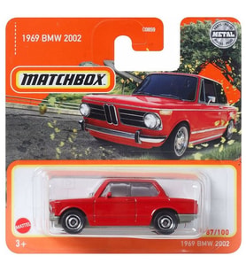 Matchbox 1969 Bmw 2002 - Kırmızı (1/64)